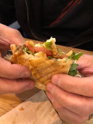 Vegetarian panini, with cheese at Fresh INN - Holm in Flensburg