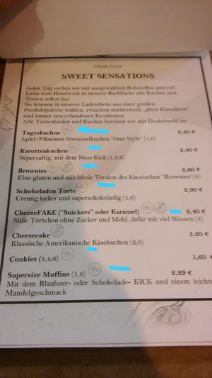  Super yummy vegan cakes and sweets :) at Fresh INN - Holm in Flensburg