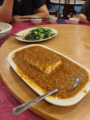 The famous tofu at Tashi Delek in Seremban