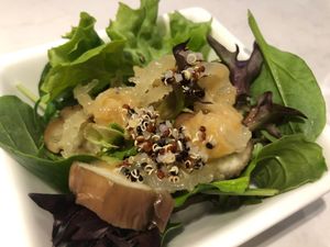Lunch Set - Coral grass salad at Leisurely Veggie - Causeway Bay  in Hong Kong Island