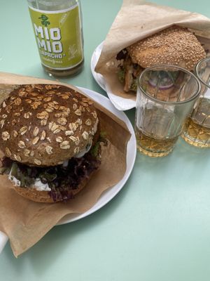 Burgers Balkan and Hiszpan  at Wegarnik in Zielona Gora