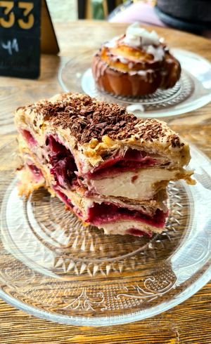 🍰🌱👍 at Wegarnik in Zielona Gora