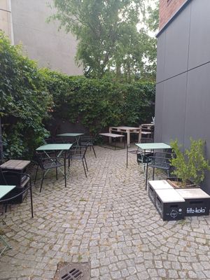 Garden at Wegarnik in Zielona Gora