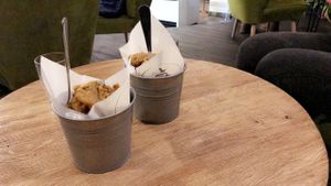 pakora (not available anymore) at Wegarnik in Zielona Gora