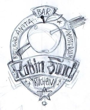 vegan organic 3 course menu for only 10 euro! at Robin Food in Amsterdam