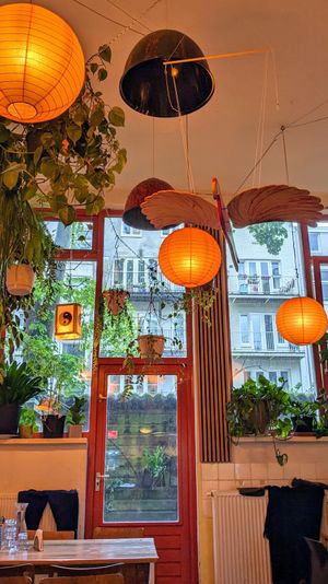 Interior at Robin Food in Amsterdam