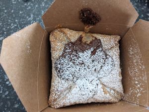 Chocolate hazelnut danish at The Lunch Room Bakery & Cafe in Ann Arbor