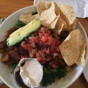 Breakfast Burrito Bowl at The Lunch Room Bakery & Cafe in Ann Arbor