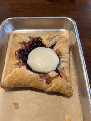 Beautiful flaky danish  at The Lunch Room Bakery & Cafe in Ann Arbor