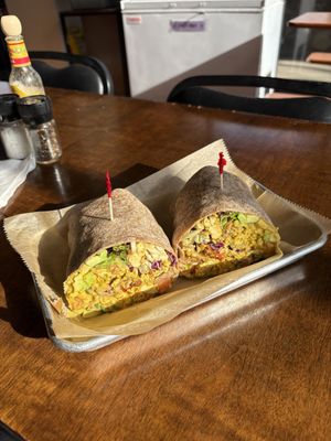 Quarantine breakfast burrito   at The Lunch Room Bakery & Cafe in Ann Arbor