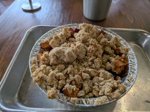 Mixed berry crumble at The Lunch Room Bakery & Cafe in Ann Arbor