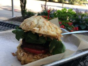 Breakfast sandwich! Epic. at The Lunch Room Bakery & Cafe in Ann Arbor