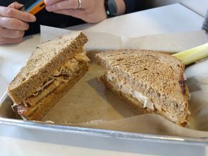Tempeh Reuben at The Lunch Room Bakery & Cafe in Ann Arbor