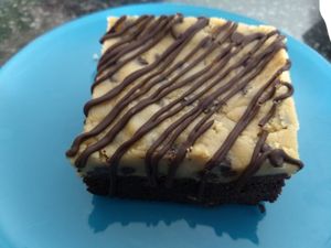 Cookie dough brownie at The Lunch Room Bakery & Cafe in Ann Arbor