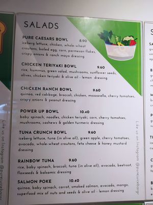 W at PURE Juice Bar in Athens