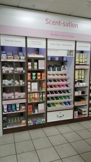 Scent-sation at Holland & Barrett - The Mall in East London