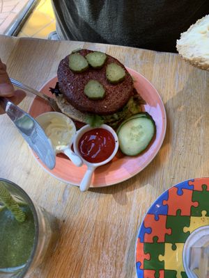 Meatless bagel at Bagels & Beans in Zoetermeer