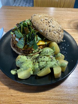   at La Camelia Vegan Bar in Bilbao