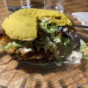   at La Camelia Vegan Bar in Bilbao