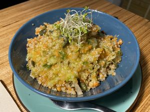   at La Camelia Vegan Bar in Bilbao