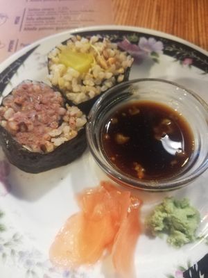 Maki at La Camelia Vegan Bar in Bilbao