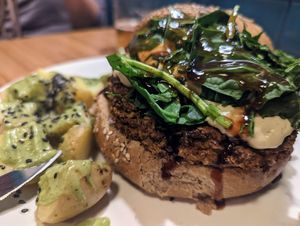  at La Camelia Vegan Bar in Bilbao