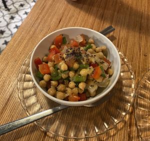   at La Camelia Vegan Bar in Bilbao