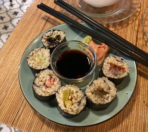   at La Camelia Vegan Bar in Bilbao