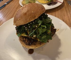   at La Camelia Vegan Bar in Bilbao