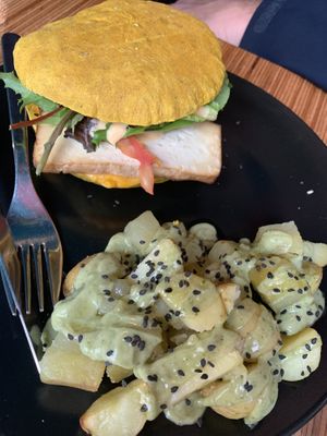   at La Camelia Vegan Bar in Bilbao