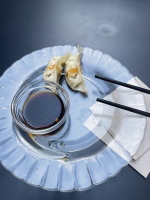 Gyoza  at La Camelia Vegan Bar in Bilbao