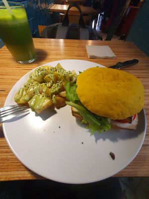  at La Camelia Vegan Bar in Bilbao