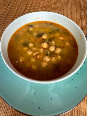 Legume of the day at La Camelia Vegan Bar in Bilbao