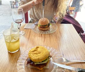   at La Camelia Vegan Bar in Bilbao