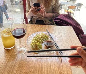   at La Camelia Vegan Bar in Bilbao