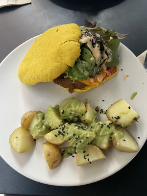   at La Camelia Vegan Bar in Bilbao