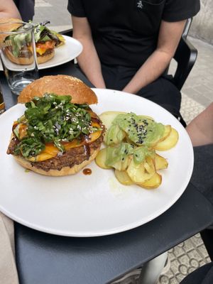   at La Camelia Vegan Bar in Bilbao