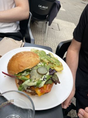   at La Camelia Vegan Bar in Bilbao