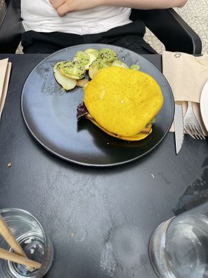   at La Camelia Vegan Bar in Bilbao