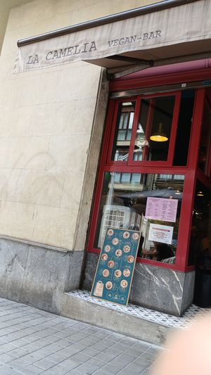  at La Camelia Vegan Bar in Bilbao