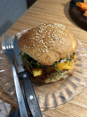   at La Camelia Vegan Bar in Bilbao