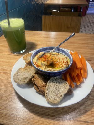   at La Camelia Vegan Bar in Bilbao