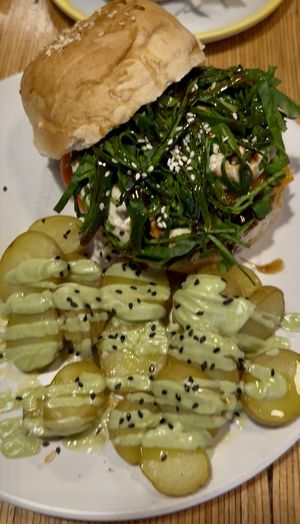   at La Camelia Vegan Bar in Bilbao