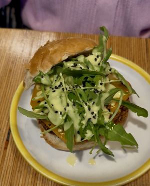   at La Camelia Vegan Bar in Bilbao