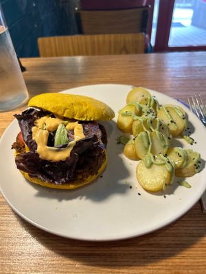   at La Camelia Vegan Bar in Bilbao