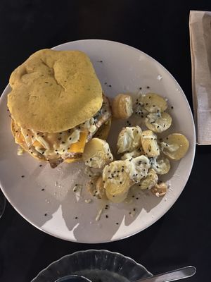 Pita de tofu  at La Camelia Vegan Bar in Bilbao