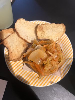   at La Camelia Vegan Bar in Bilbao