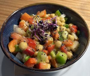 Empedrat  at La Camelia Vegan Bar in Bilbao