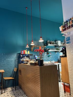   at La Camelia Vegan Bar in Bilbao