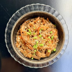 Donburi  at La Camelia Vegan Bar in Bilbao